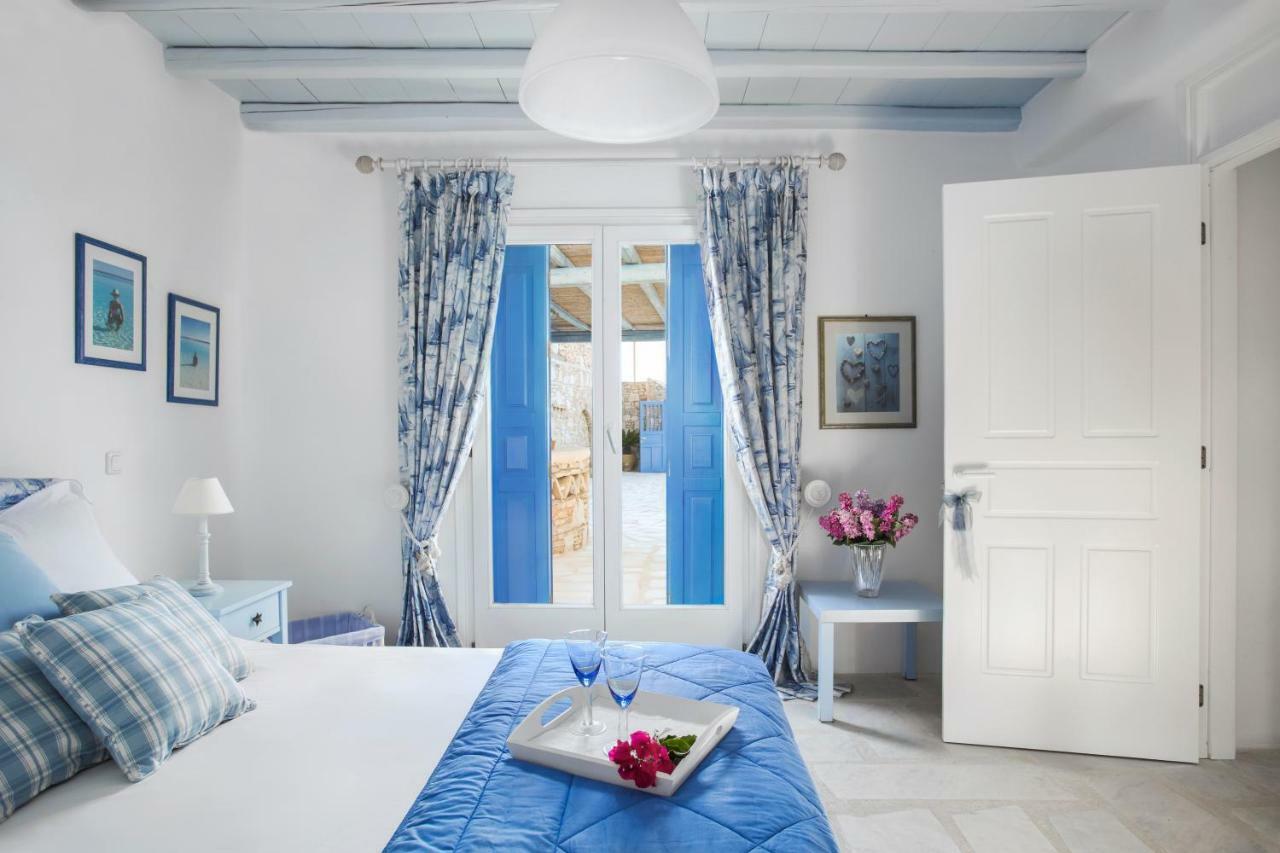 Villa Celestia Ornos  Esterno foto