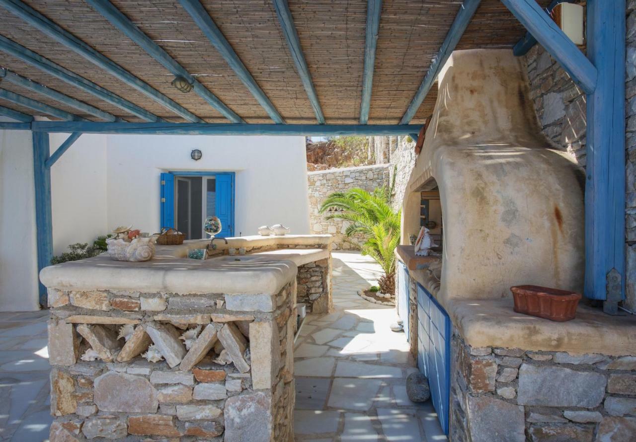 Villa Celestia Ornos  Esterno foto