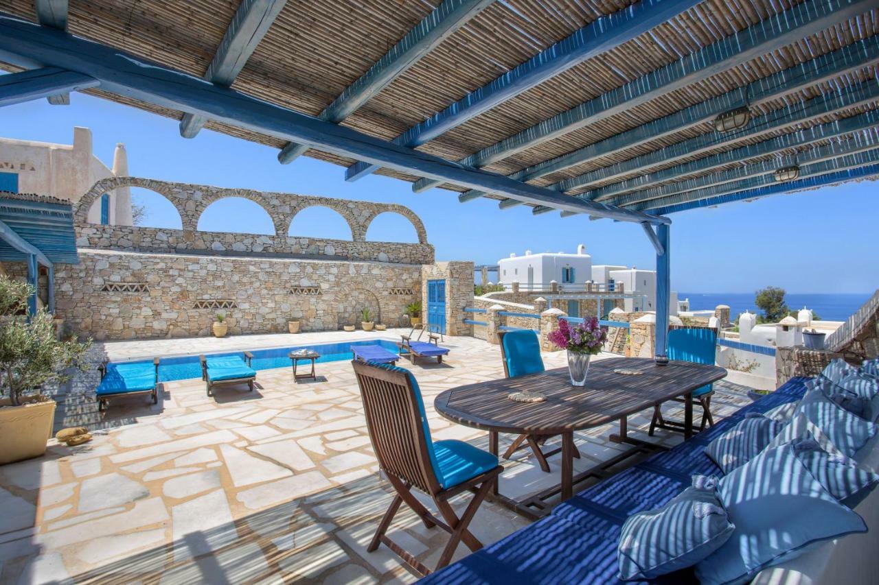 Villa Celestia Ornos  Esterno foto